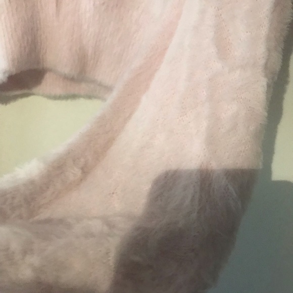 Sunday Best beautiful blush pink comfortable sweater size M - Picture 3 of 7